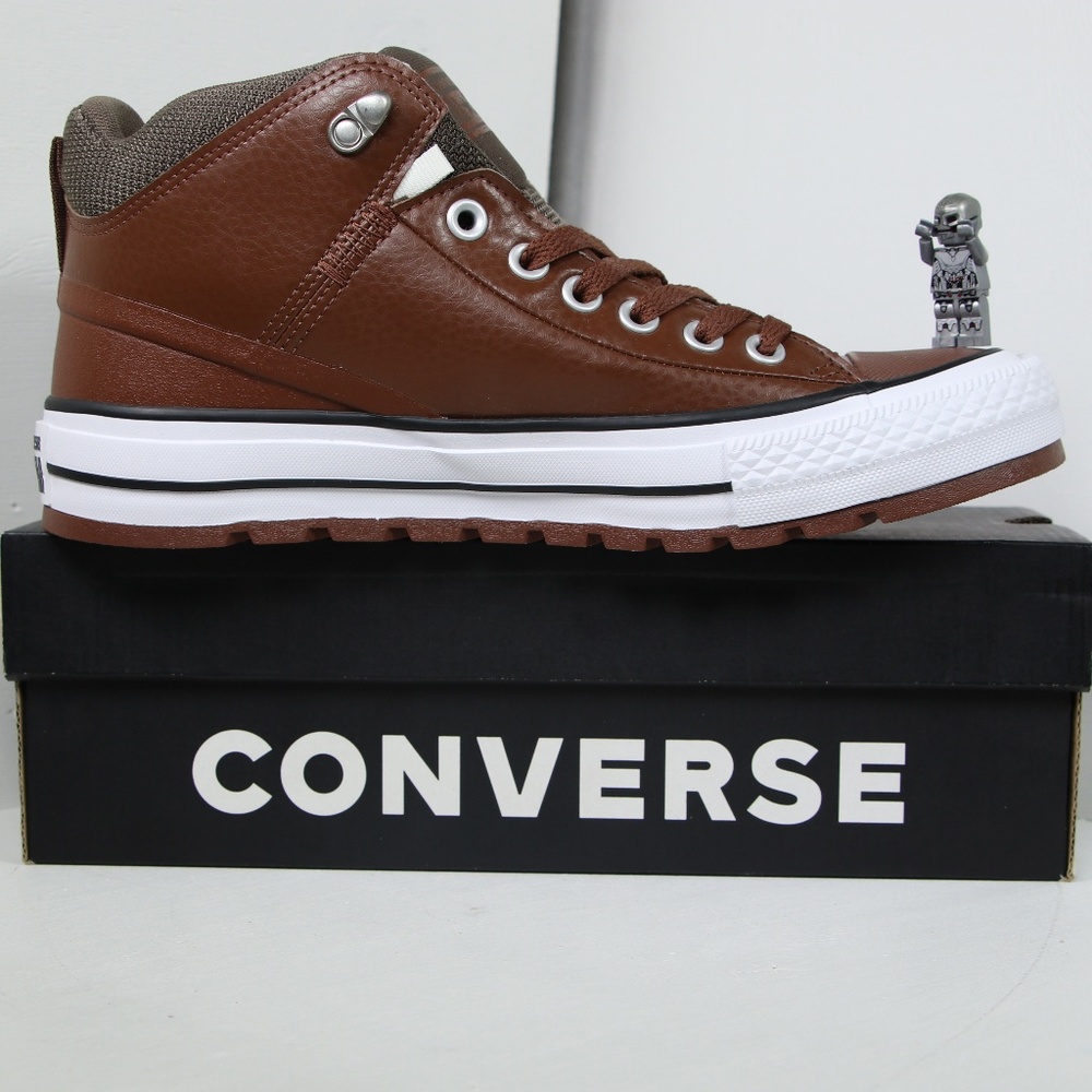 Converse Brown Leather All Star Insulation Boots